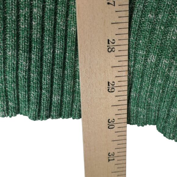 Torrid Sweater Womens 2X Green Open Knit Pullover Short Dolman Sleeve V Neck - Picture 7 of 10